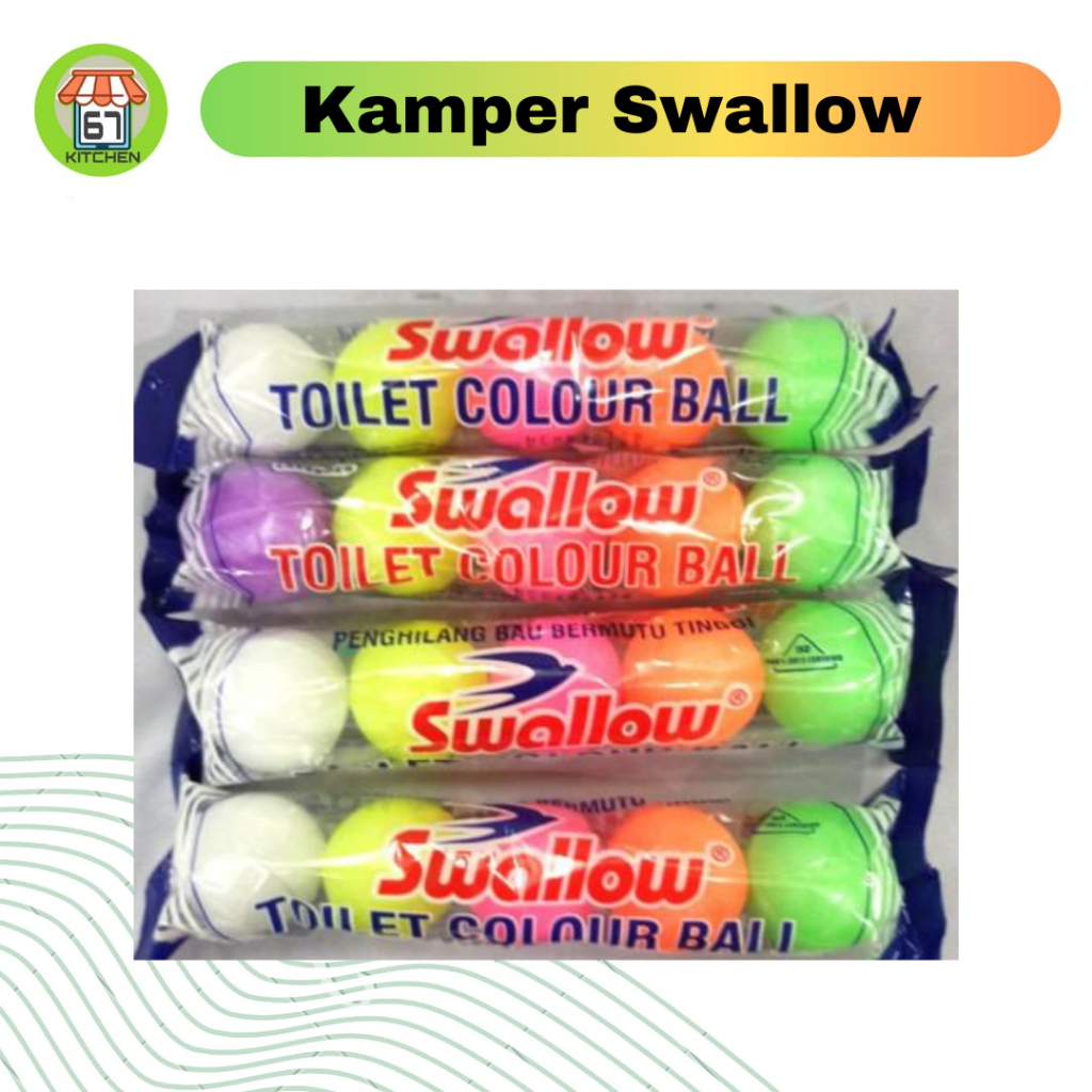 Kamper Swallow Isi 5 Kamper Swallow Ball Kamper Swallow Toilet