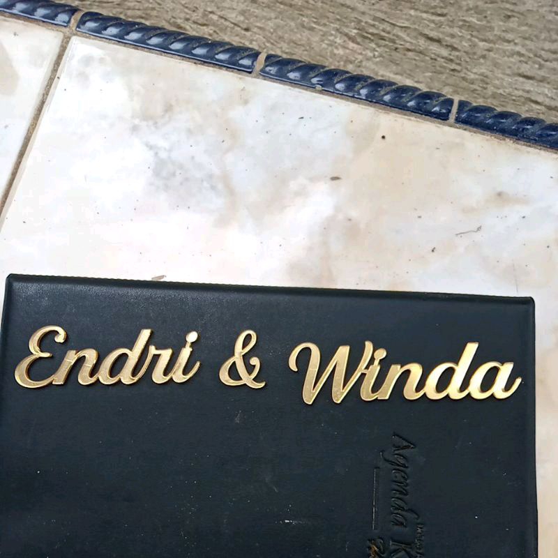 mahar akrilik / akrilik miror gold