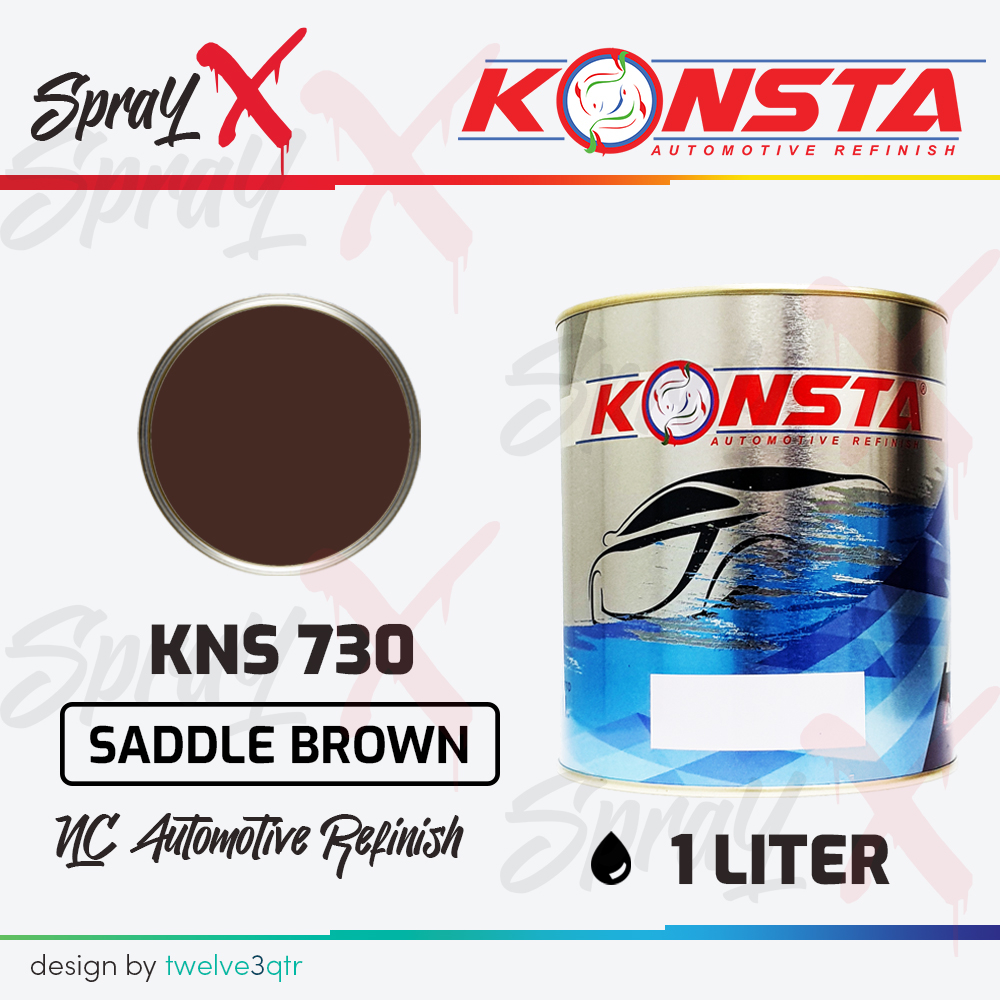 KONSTA NC SOLID BROWN / COKLAT REPACK - CAT DUCO