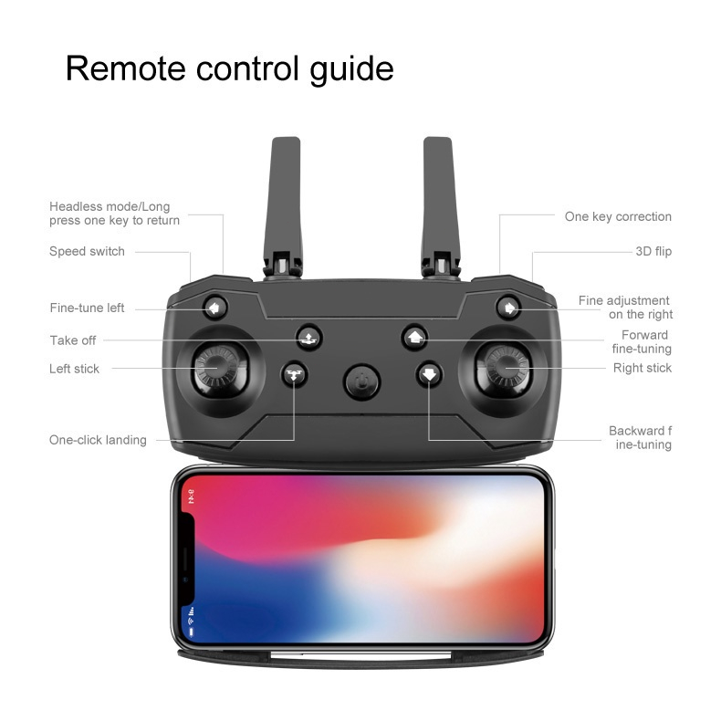 【COD】ORIGINAL E88 Pro Drone Camera 4K Dual Kamera Drone HD Lipat Quadcopter Drone Wifi FPV APP Kontrol Murah Drone