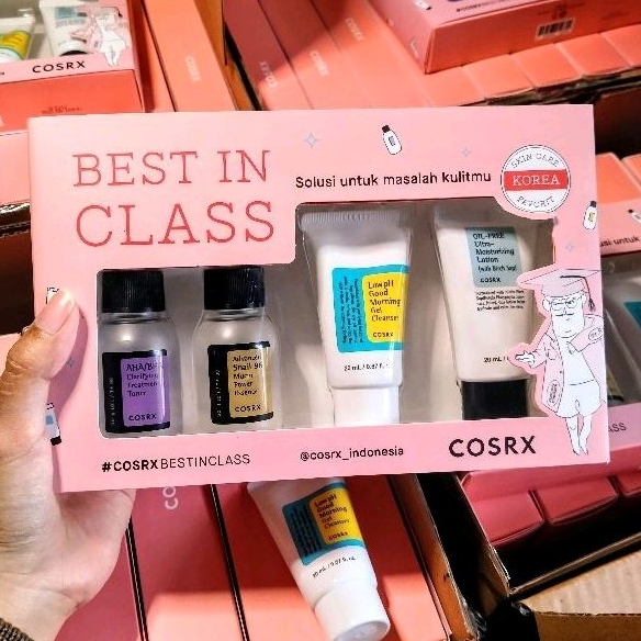 cosrx travel kit snail mucin toner aha bha moist low ph