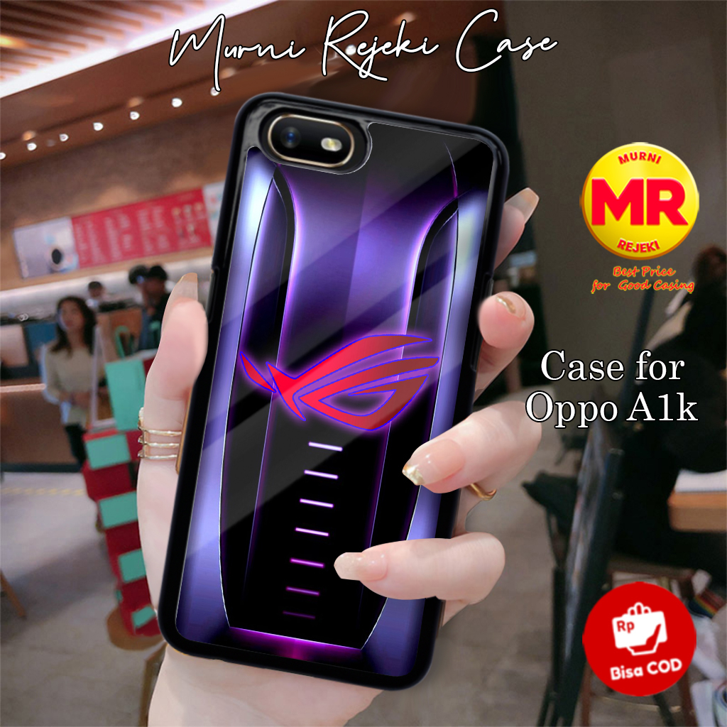 Case Hp Oppo A1k ROG 06 Casing Oppo A1k Terbaru Case Lucu Aesthetic Keren Karakter Termurah Bahan So