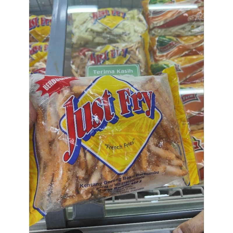 

Just Fry Kentang berbumbu 450gram