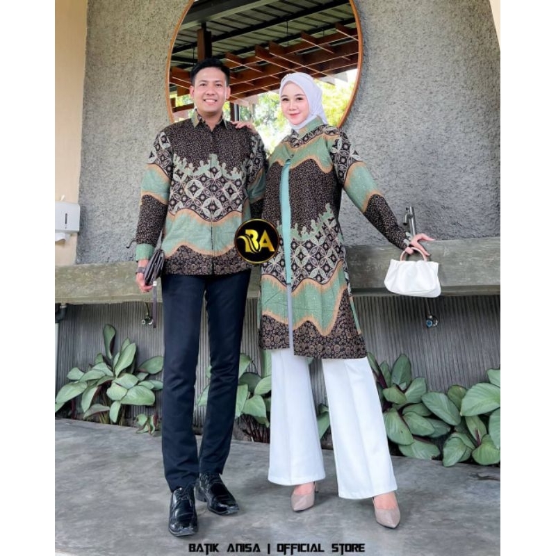 new batik modern seragam kantor tunik bolero M L Xl XXl Jumbo by batik nabila.id
