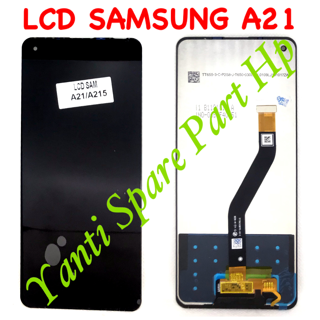 Lcd Touchscreen Samsung A21 A215 Original Fullset New