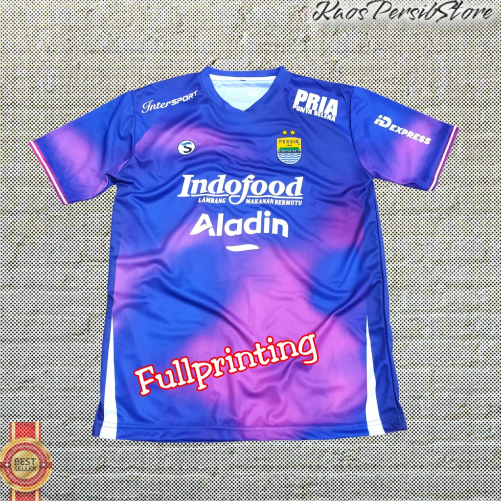 REAL FIC BEST SELLER baju bola persib 2022 2023 bisa request nama sendiri