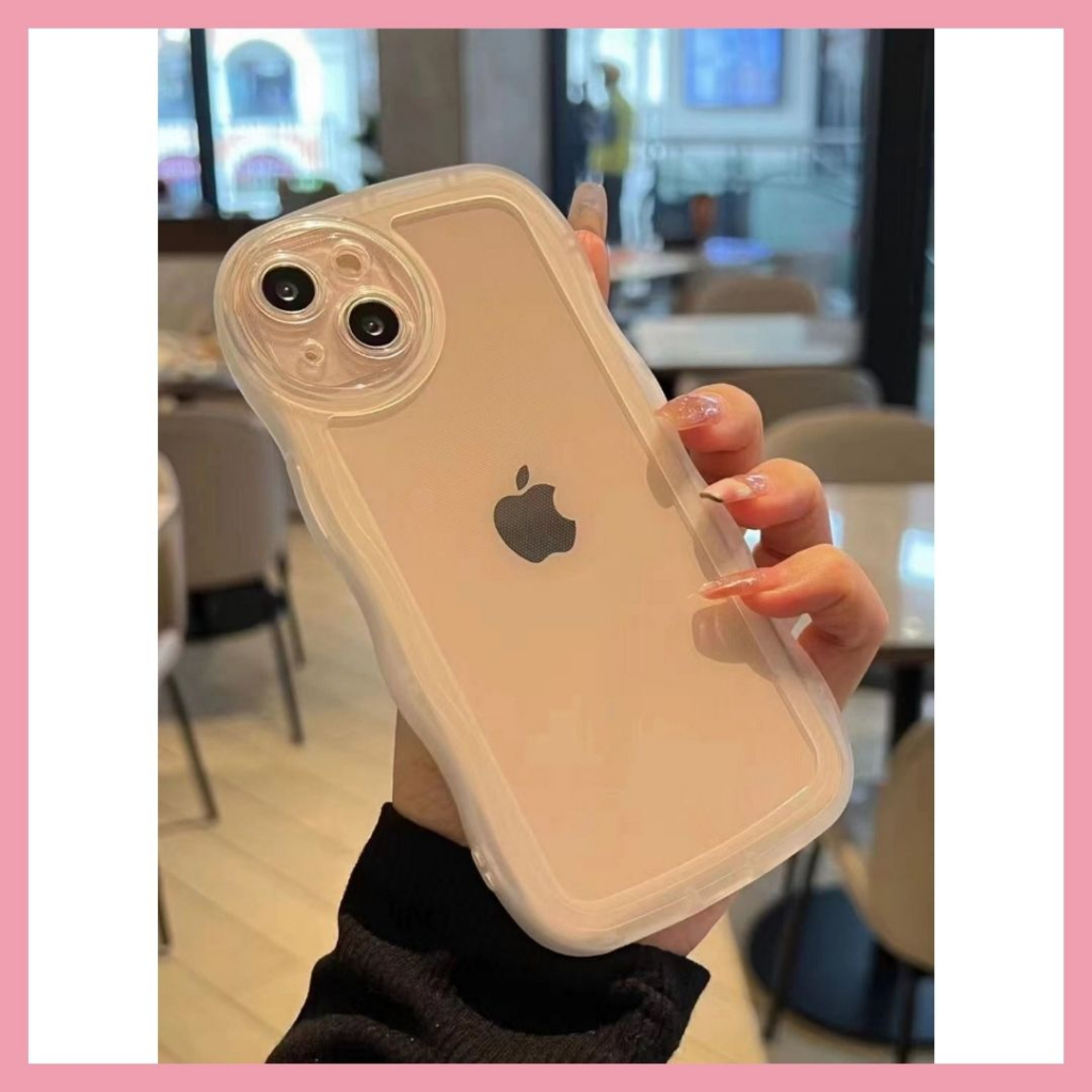 Realme 9i/8/8i/7i/5 PRO/Realme 3/3Pro/2Pro/Narzo 50i/50A/50i Prime/50A Prime Case Gelombang CLEAR 3D