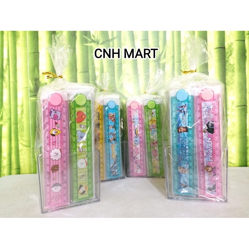 

PENGARIS LIPAT 30 CM FANCY -Pengaris Karakter Lucu -Ruler Plastik Gambar Harga 1PCS
