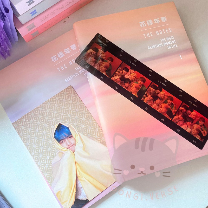 (FREE Postcard + Photofilm) HYYH The Notes Smeraldo Book pt.1 BTS English ver