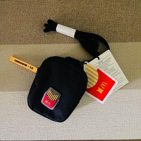 BTS X MCD logo mini bag original