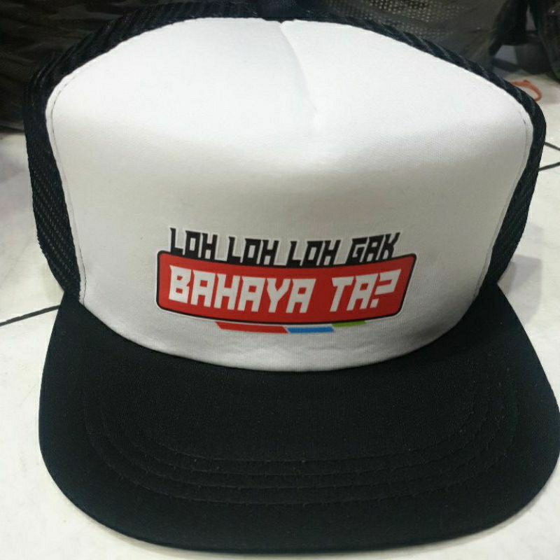 TOPI TRUCKER GAK BAHAYA TA