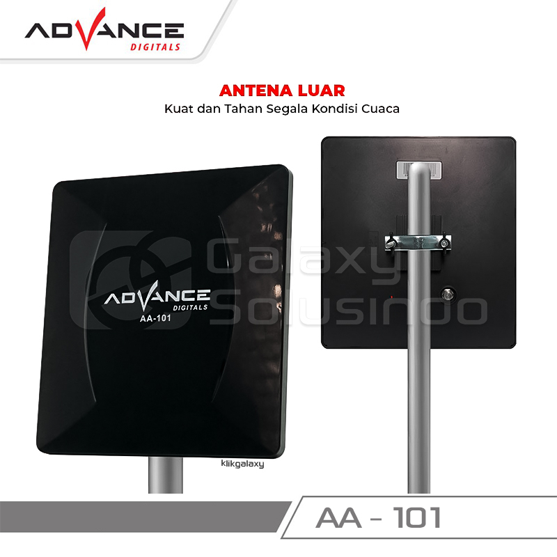 ADVANCE AA-101 Indoor Outdoor Digital Analog TV Antenna