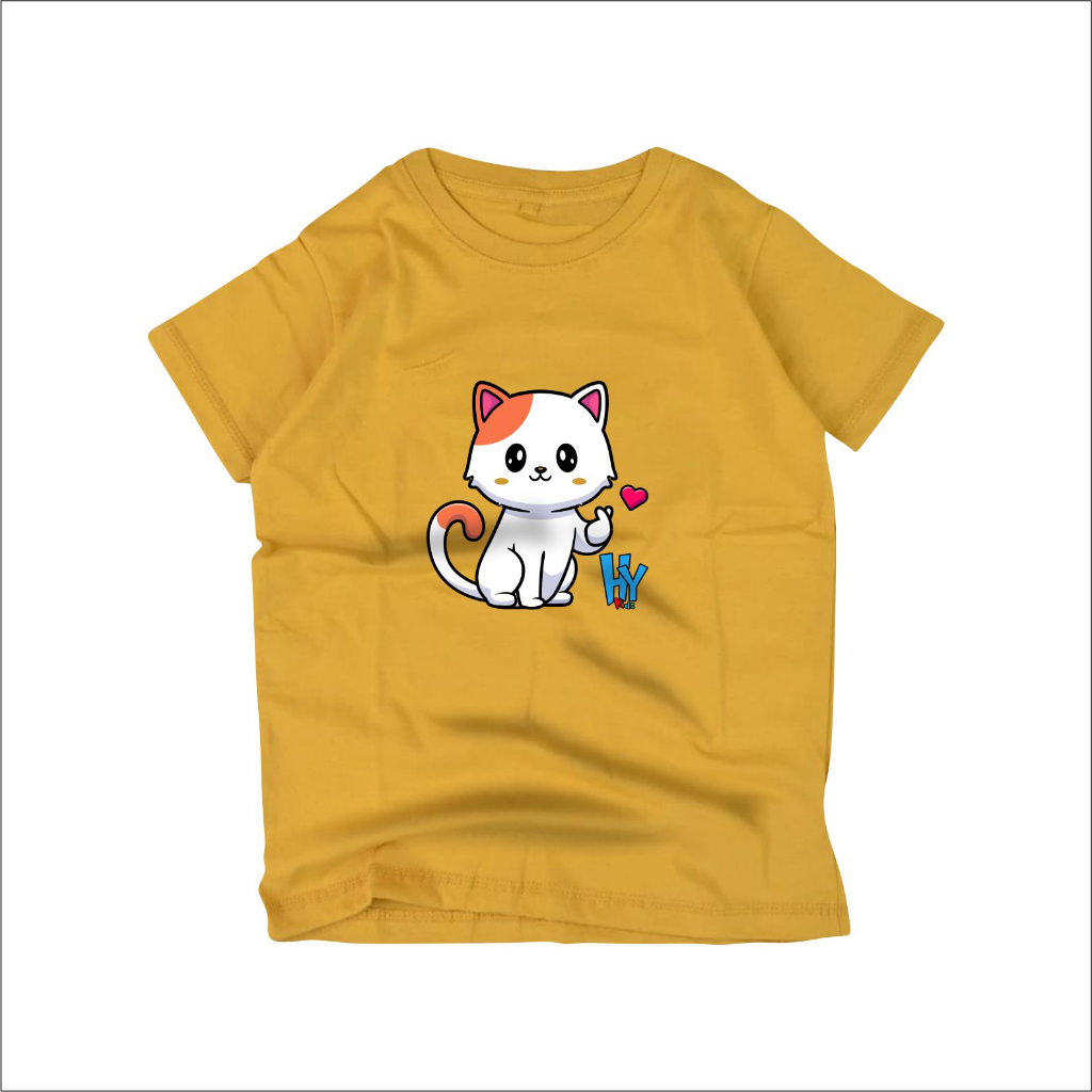 [Bayar di tempat] Kaos Anak Distro Brand Premium / Kaos Anak usia 1-12 tahun Distro