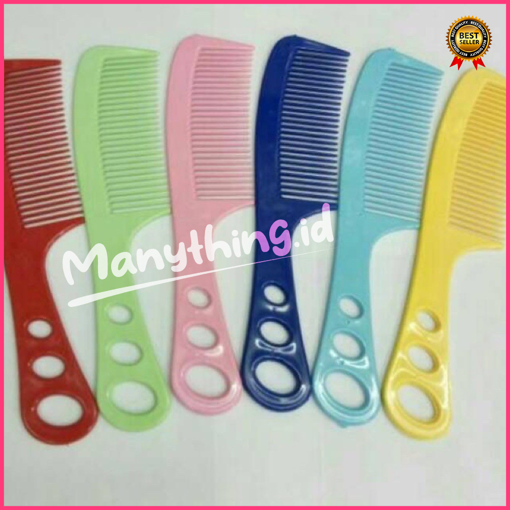 Sisir rambut polos lobang 3 termurah / Sisir Souvenir pernikahan / Aksesori rambut / sisir rambut / sisir rambut wanita pria