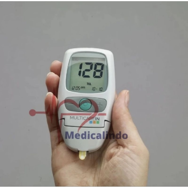 (Hanya Alat) Multicare In GCT Alat Cek Gula Darah, Cholesterol, Trigliserida