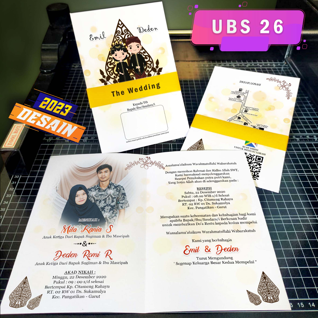 UNDANGAN PERNIKAHAN UNIK UNDANGAN PERNIKAHAN MURAH UNDANGAN KEKINIAN