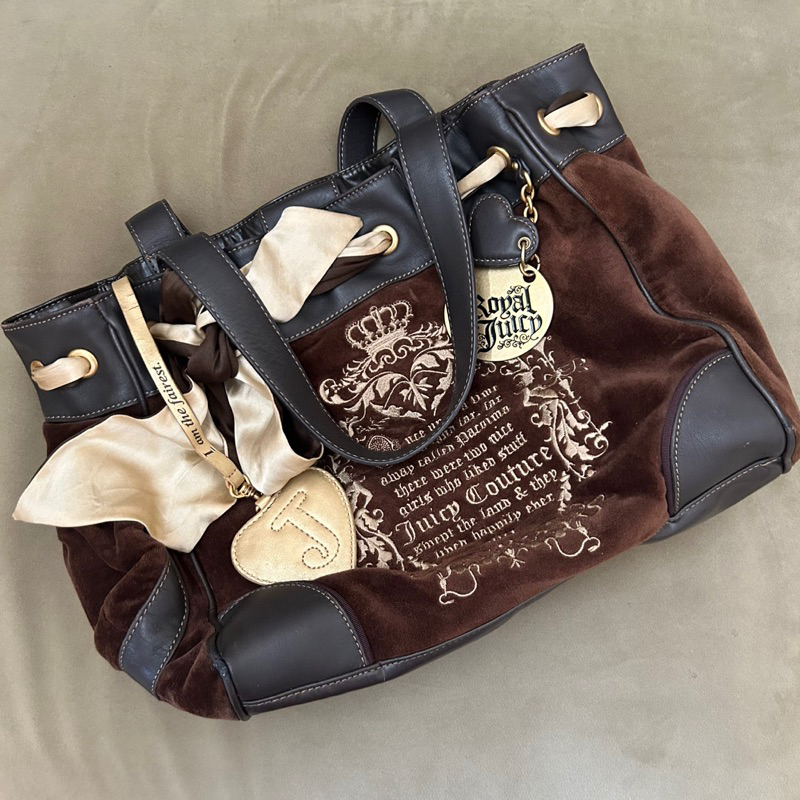 [preloved] tas Juicy Couture JC handbag shoulder bag