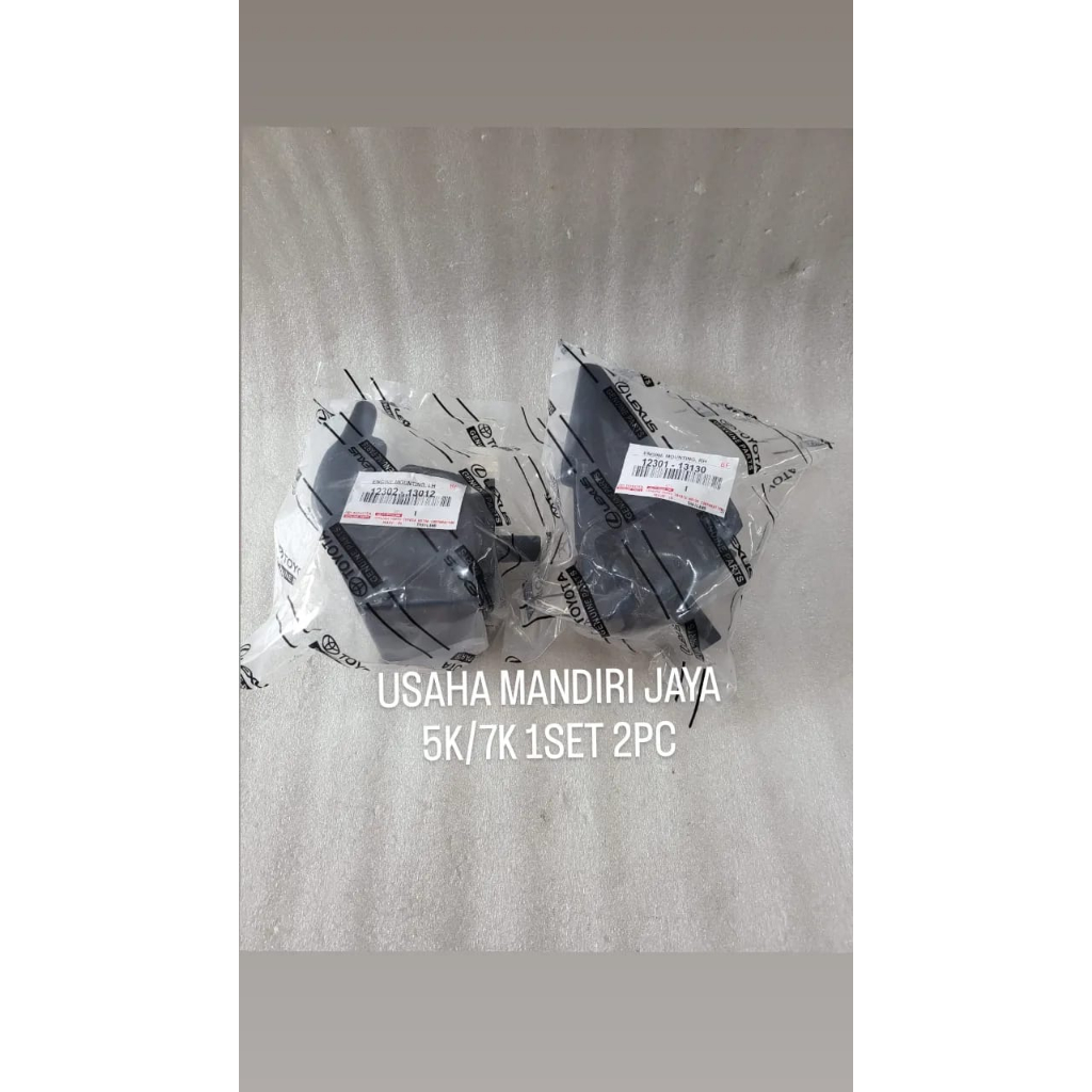 ENGINE MOUNTING DUDUKAN MESIN KIJANG 5K 7K KIRI KANAN R/L HARGA 2PC