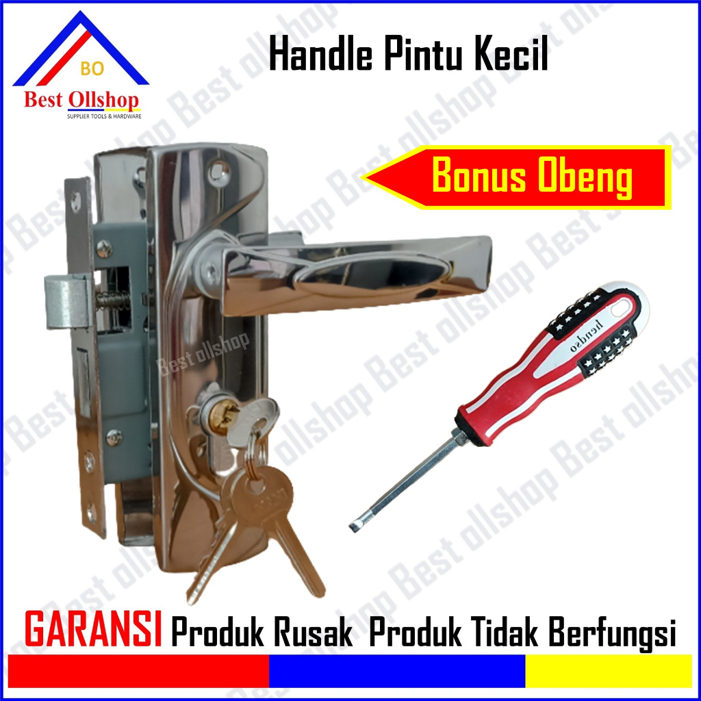 Handle Pintu Kunci Rumah Slot Set Kecil 07 Cp