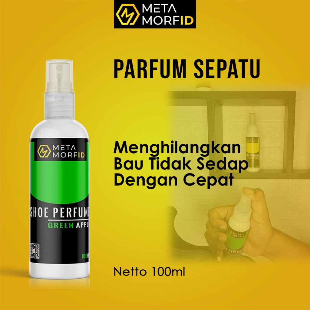 Metamorfid Parfum Sepatu Anti Bau Dan Bakteri 100ml