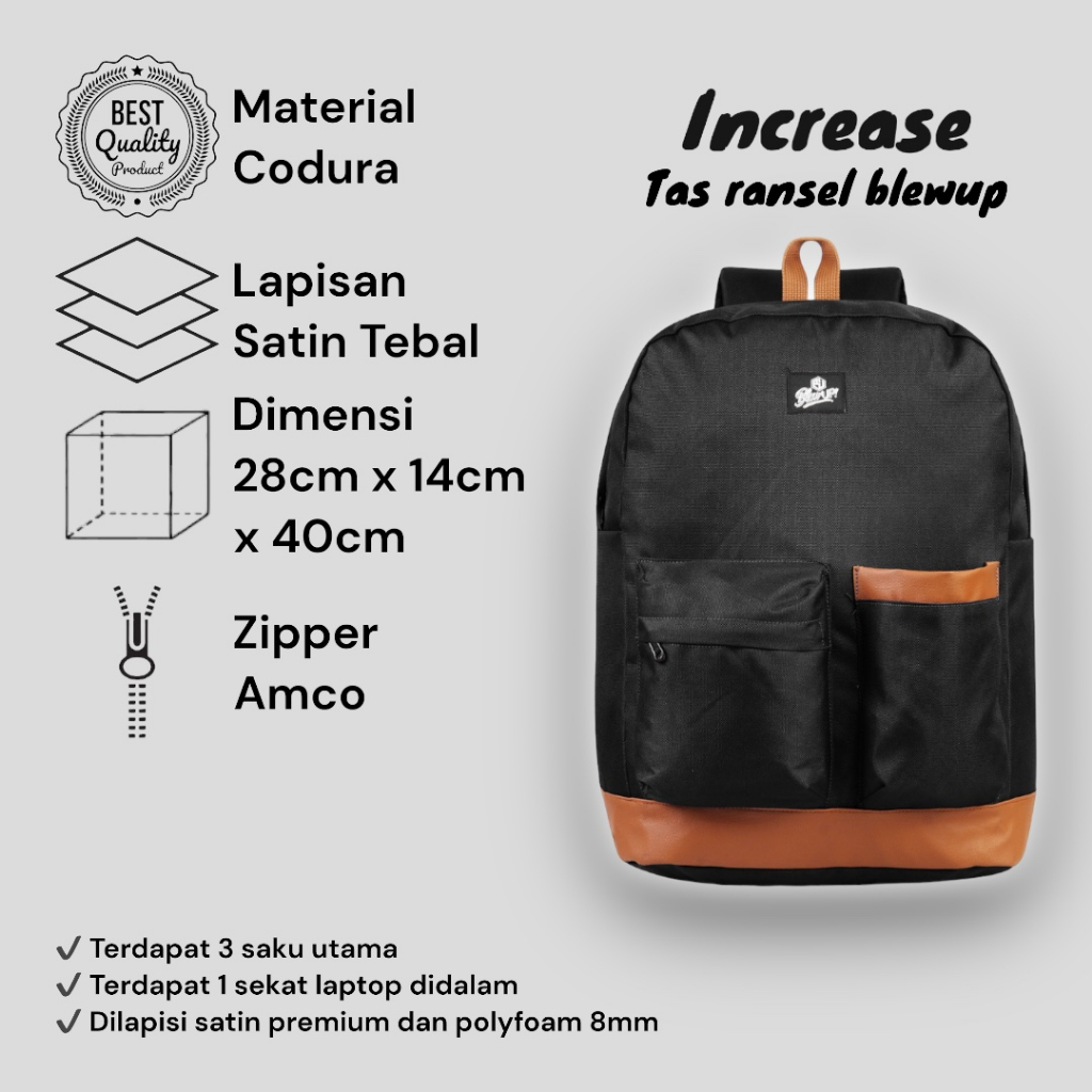 Tas Ransel Blewup Increase