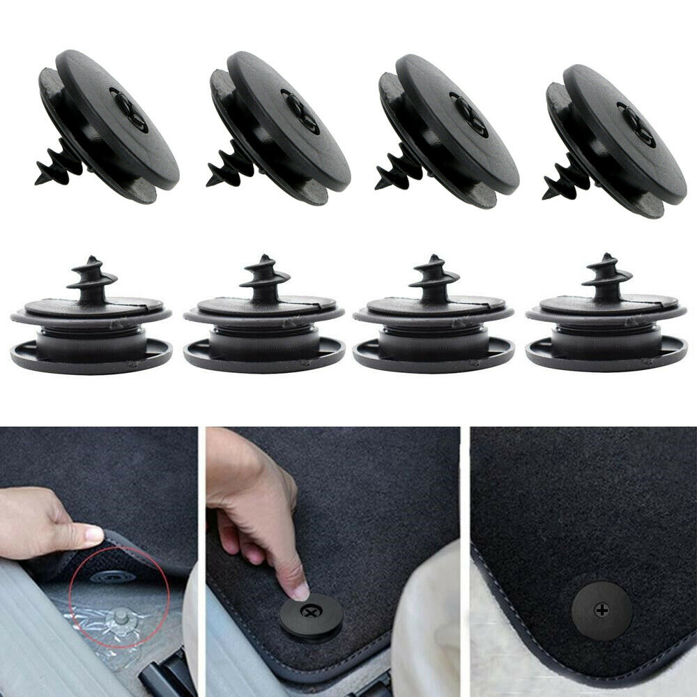 4pcs Klip Kancing Karpet Mobil Klip Holder Karpet Mobil Anti Slip