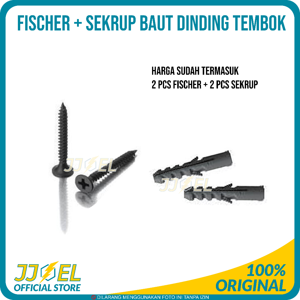 Fisser Fiser Piser Baut Sekrup Tembok Dinding