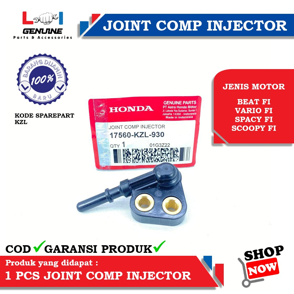 -LOI- RUMAH INJEKTOR JOINT COMP INJECTOR TENGAH BEAT FI SCOOPY FI VARIO 110 FI SPACY FI KZL