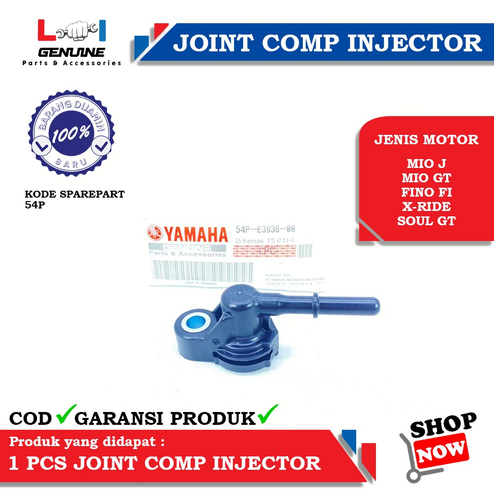 -LOI- RUMAH INJEKTOR JOINT COMP INJECTOR MIO J SOUL GT XRIDE 115 SOUL GT 115 FINO FI 115 54P