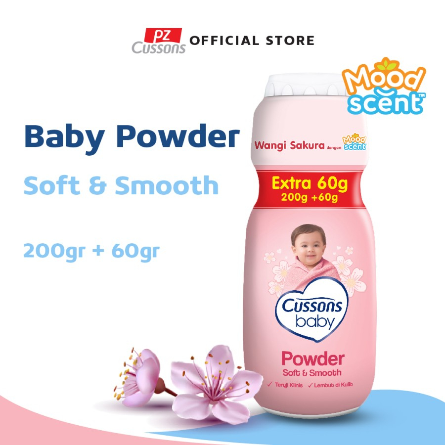 Cussons Baby Powder 200gr Extra Fill