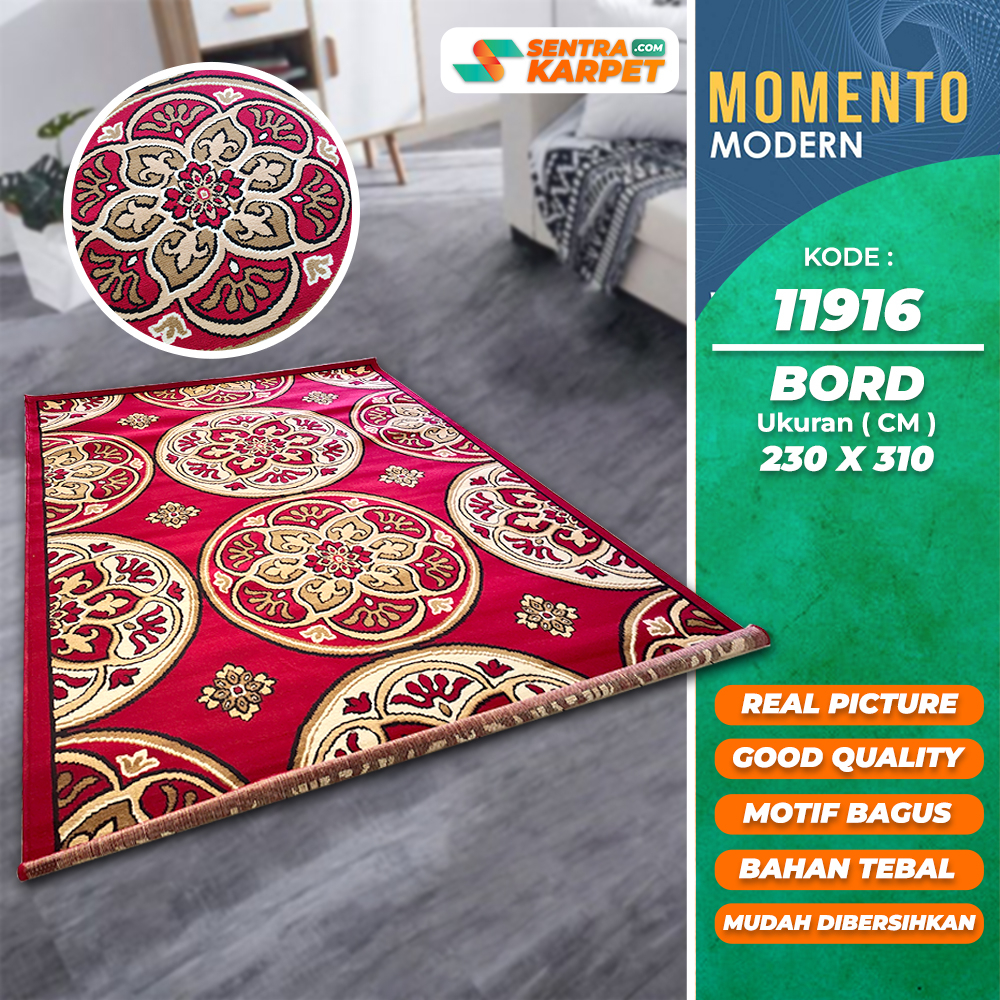 Karpet Permadani - Limited Edition - Momento 11916 Bord - Ukuran 230 x 310