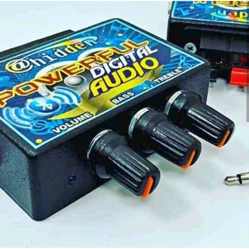 MINI 5V STEREO AMPLIFIER DOUBLE INPUT BLUETOOTH & AUX SUPER BASS