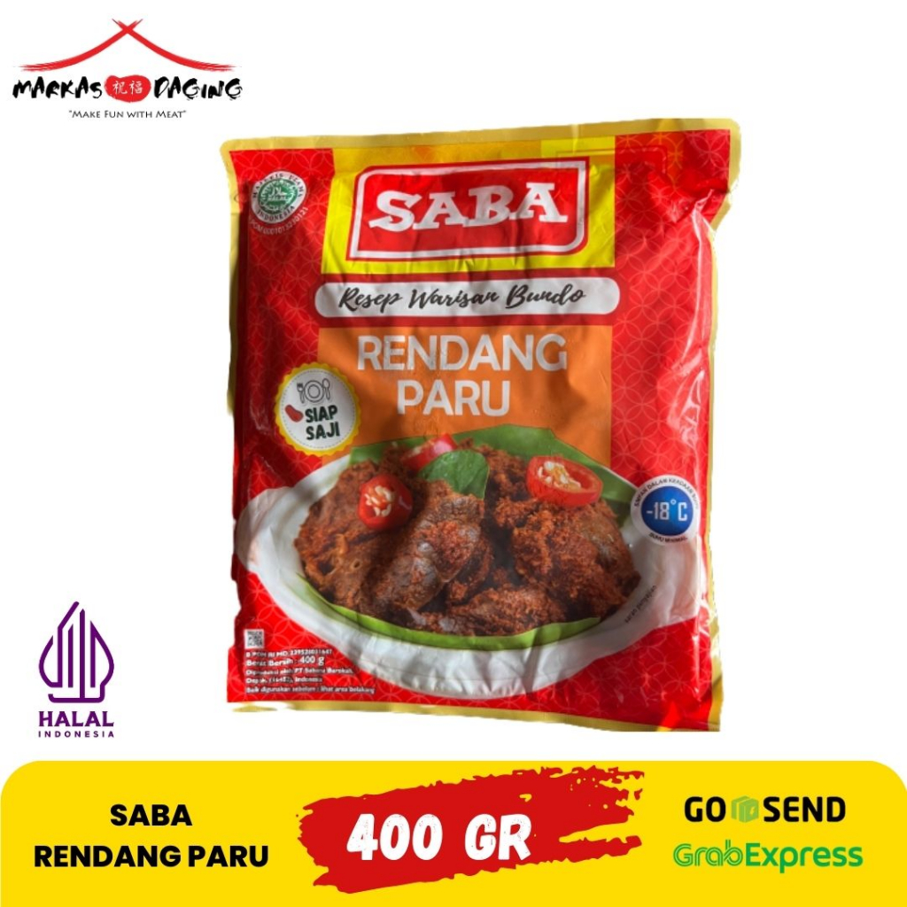 SABA Rendang Paru Frozen