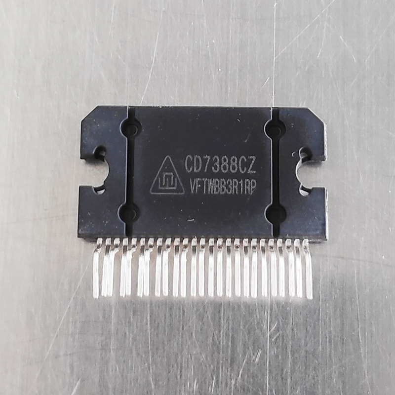IC CD7388CZ CR 7388CZ QUAD BRIDGE CAR RADIO AMPLIFIER ZIP25 INTEGRATED CIRCUIT CD7388 CZ
