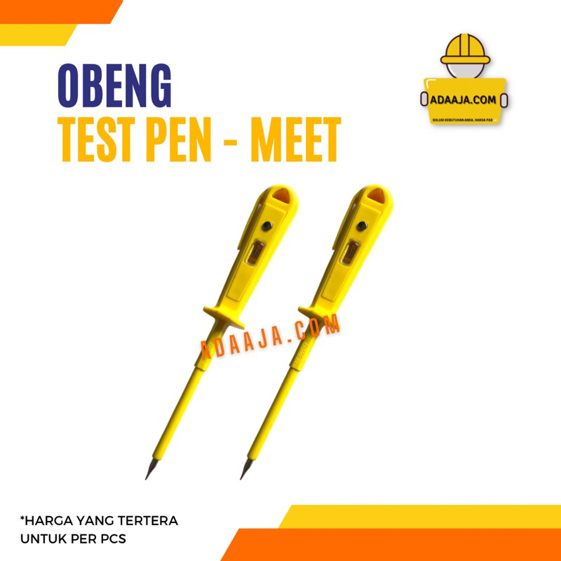 Obeng Test Pen Tespen Listrik Screwdriver - Meet