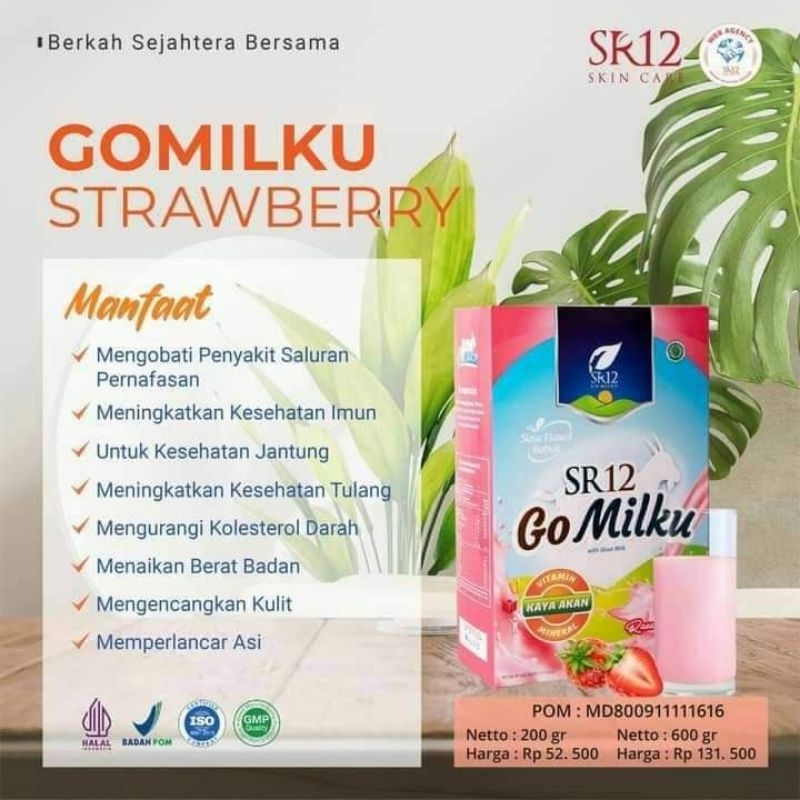 

SUSU GO MILKU STROBERRY( SuSU ETAWA PREMIUM)