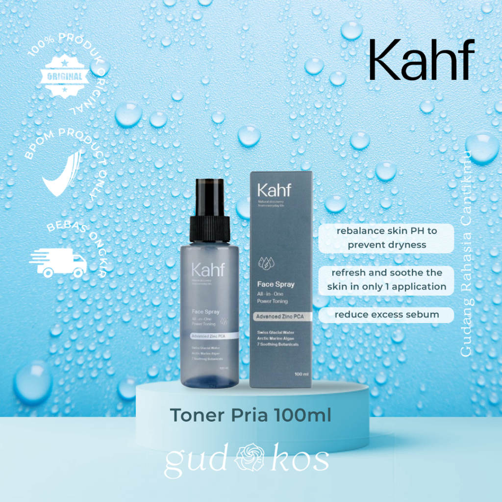 KAHF All In One Toning Face Spray 100ml