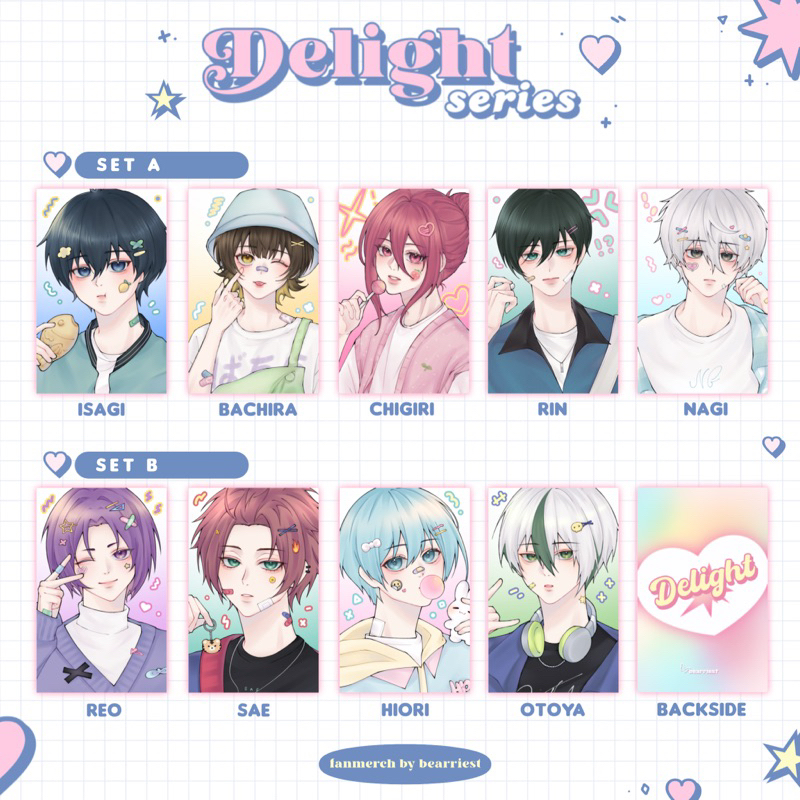 Photocard Blue Lock | READY STOCK