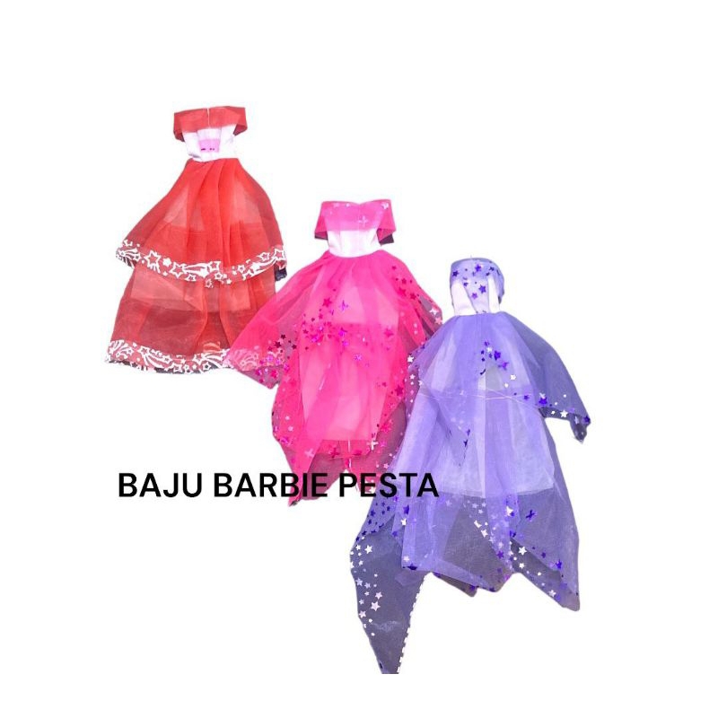 BARBIE BAJU PESTA