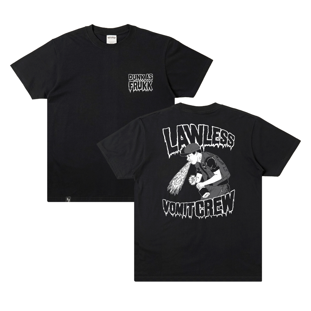 BAJU KAOS LAWLESS – VOMIT CREW