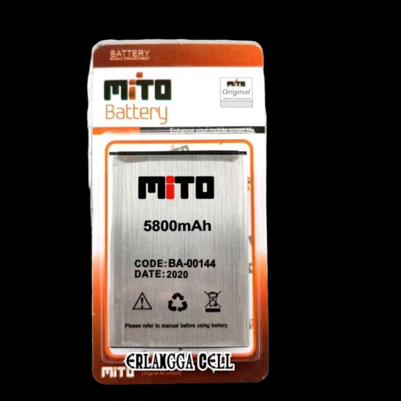 BATRE BATERAI MITO W1 2019 BA00144 / MITO BA00144 BA-00144 BA000144