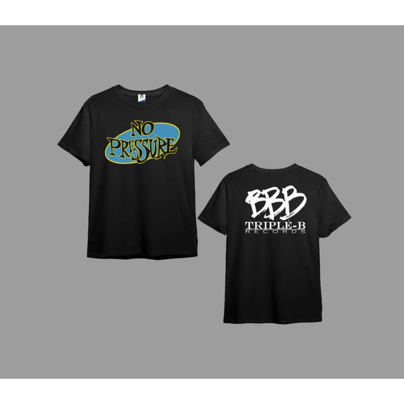 KAOS BAND T-SHIRT NO PRESSURE