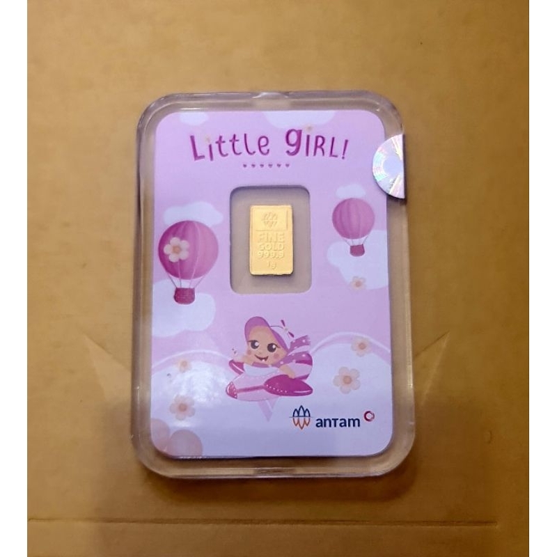 LOGAM MULIA GIFT SERIES EMASKITA ANTAM 1 GRAM WITH BULLION PROTECT