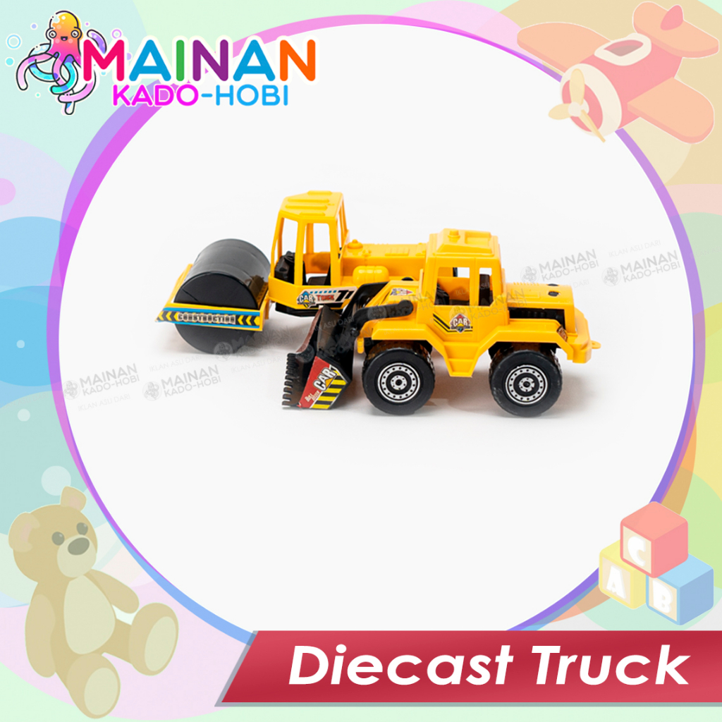 HADIAH LEBARAN MAINAN ANAK COWOK DIECAST CAR MOBIL TRUK KONSTRUKSI