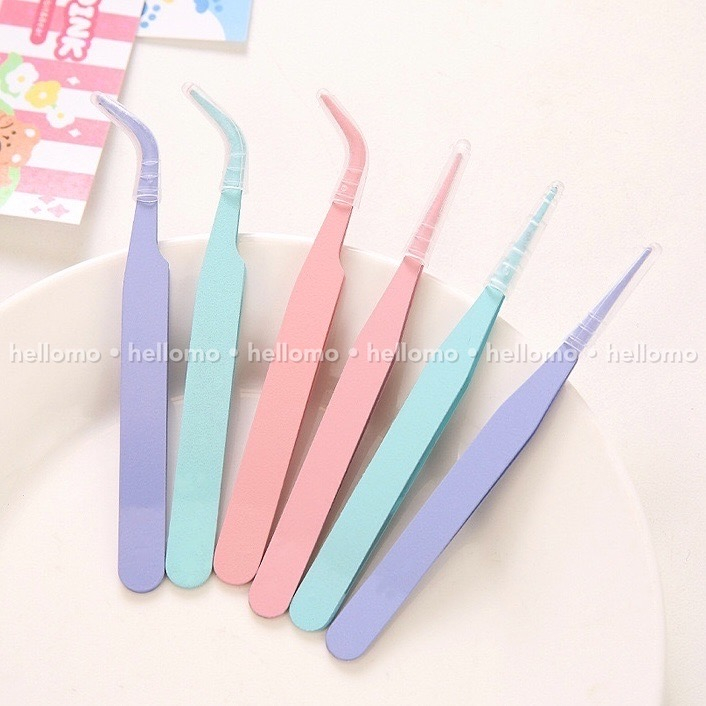 Penjepit Stiker Tweezer Jepitan Sticker Scrapbook Tools Alat Jepit