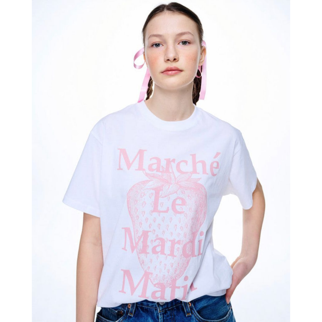 Mardi Mercredi Les Fraises De Maison Tshirt