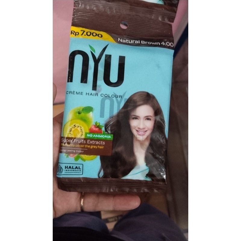 Semir Rambut NYU - Creme Hair Colour - No Amonia