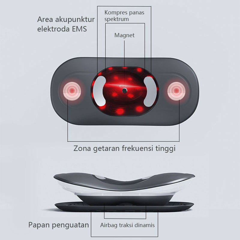 Lumbar Traction Device Alat Terapi Punggung Alat Fisioterapi Saraf Kejepit Generasi Kedua