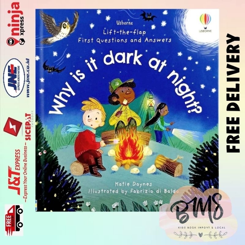 Usborne First Questions & Answers Why is it Dark at Night?