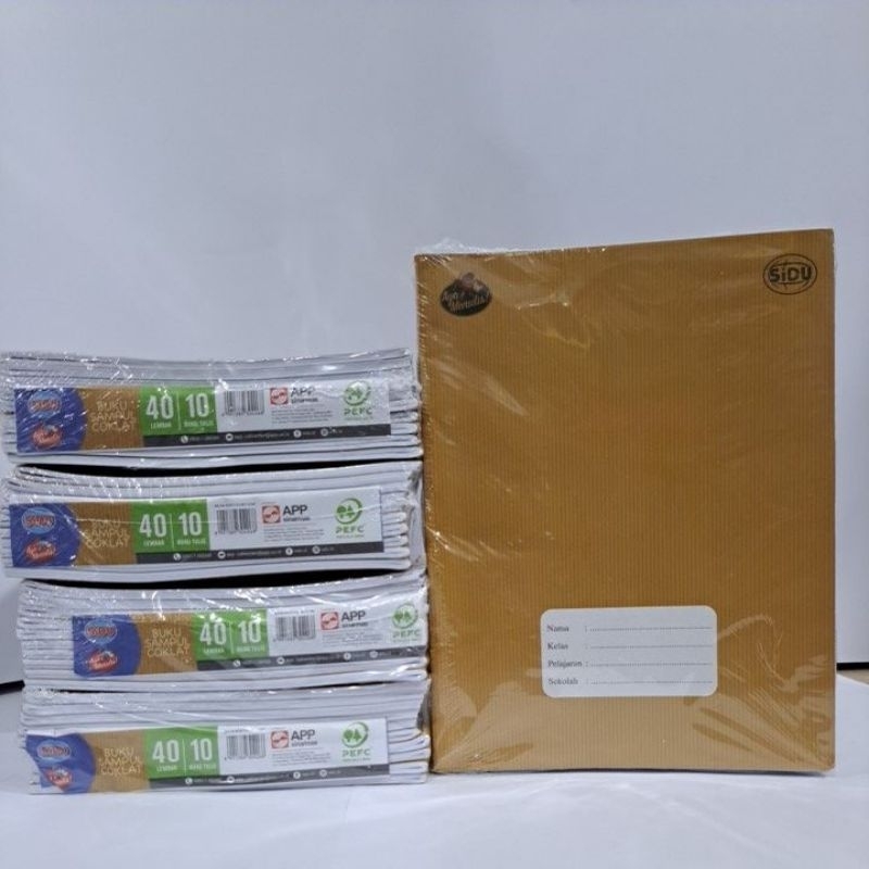 

Buku Tulis Sidu Kraf 40 Lembar